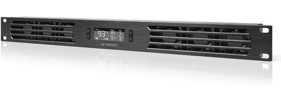 WAN Rack Ventilator Paneel 1U voor AV en Home Theater