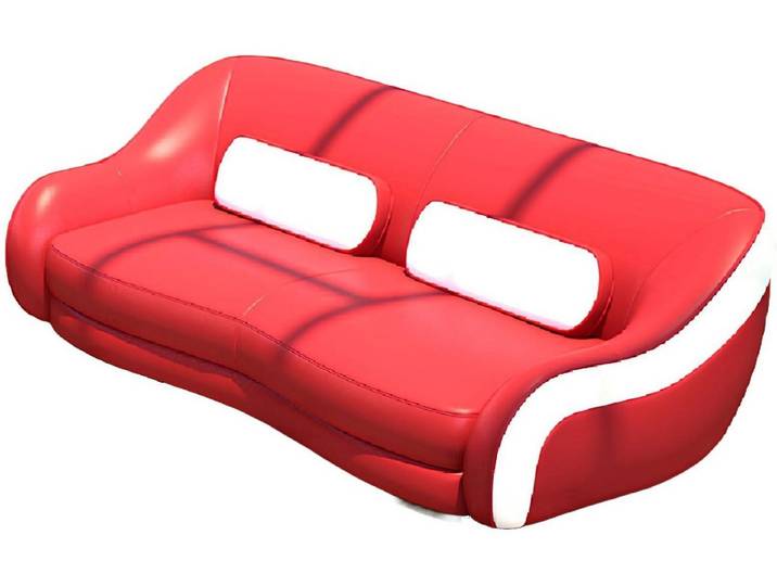 Xlmoebel 3-Sitzer XXL Big Sofa aus hochwertigem Leder in modernem Design, 3-Sitzer, Hergestellt in Europa