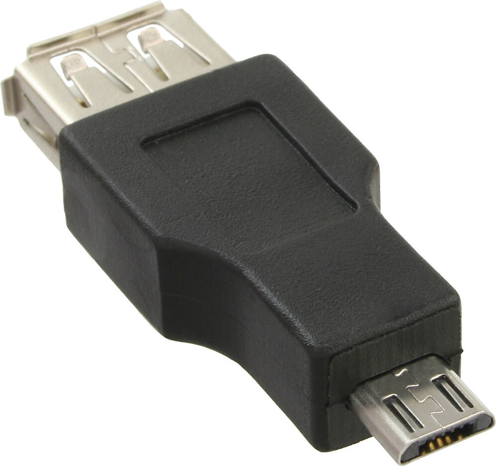 InLine 31604 Micro-USB adapter van Micro-B naar USB-A aansluiting