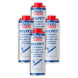 4x Schmiermittel LIQUI MOLY 6173 Seilfett Korrosionsschutz Unterbodenschutz 1 Liter