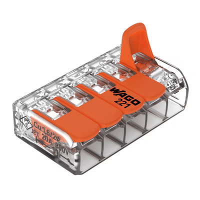 Original WAGO 221 Series Wiring Connectors Lever Nut Terminal Blocks Multiple Models Available a3