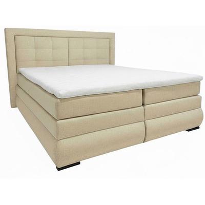 OTTO home "MIVVA mit Bettkasten, mit Taschenfederkernmatratze H3, H3/H4 mix, H4" mit Kaltschaum- oder Visco-Topper (bei H4), Komfortliegehöhe 67cm