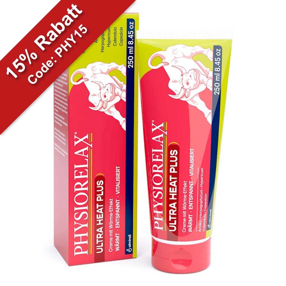 ALMIRALL HERMAL GmbH Physiorelax Ultra Heat Plus Creme 19446336