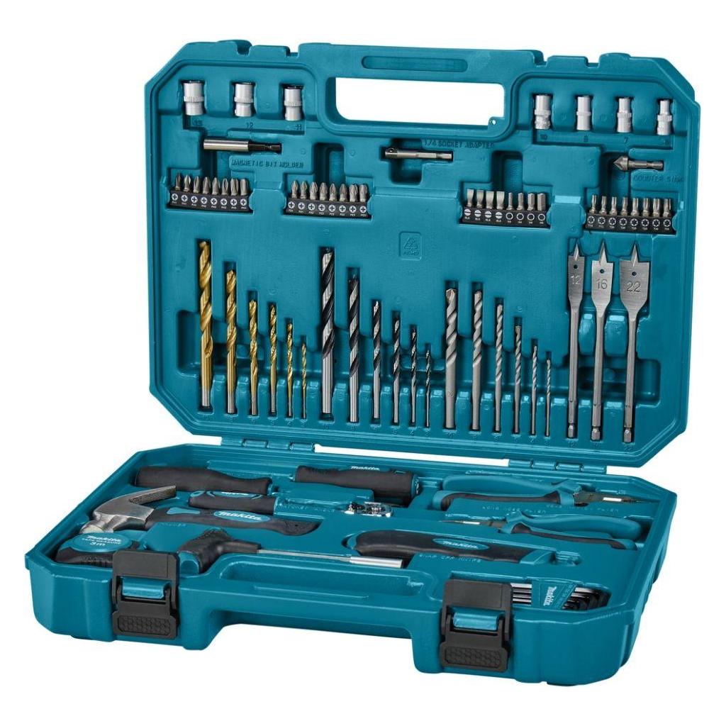 Makita 80-piece set of drills and twist bits E-15104 (80 Teile) (E-15104)