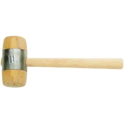 HP Autozubehör, Hammer, Holzhammer Kopf-Ø 80 mm 840 g Weissbuche (840 g)