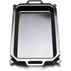 Hendi Backblech emailliert für Bake- und Grill-Master Mini, Backblech, Silber