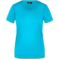 Damen Basic T-Shirt "JN901" - M - türkis