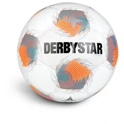 Derbystar Stratos TT DB v25 Fußball - weiss/orange/blau - 4