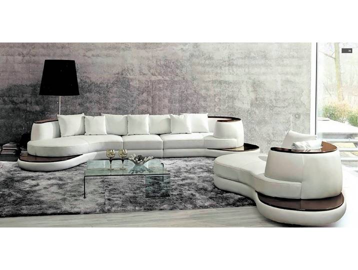 JVmoebel Ecksofa Schwarze Wohnlandschaft aus hochwertigem Leder und Kunstleder-Mix, Made in Europa