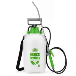 Drucksprüher 5 Liter 3 bar Sprühstange und Düse aus Edelstahl. Länge Lanze Plus Schlauch 170cm!