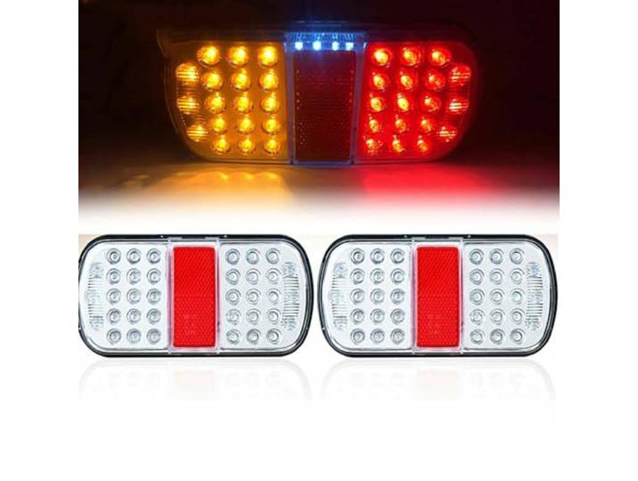 XINGDE 2Stück Rückleuchten für Anhänger für Trailer Tail Lights Truck Tail Lights, 10-30V Rücklichter Heckleuchten Rücklicht Anhängerbeleuchtung Anhänger Beleuchtung