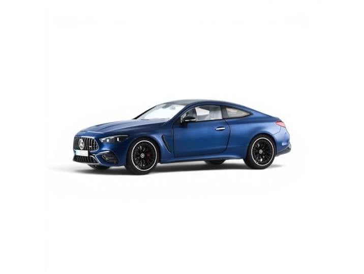 NZG Mercedes‑AMG CLE 53 Coupé 1:18 Modellauto hochwertiges Diecast Sammlermodell aus Metall, detailgetreues Sportcoupé mit öffnenden Teilen (spektralblau)