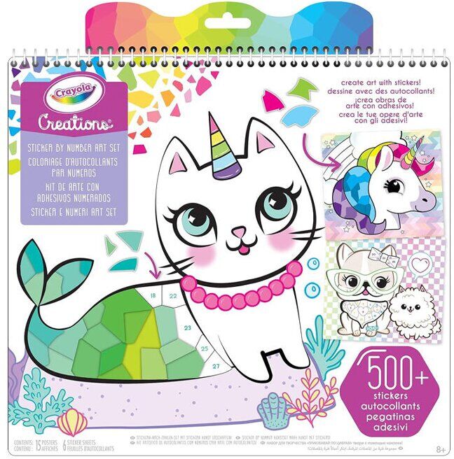 BRINQUEDO CRAYOLA ALBUM STICK NUMEROS