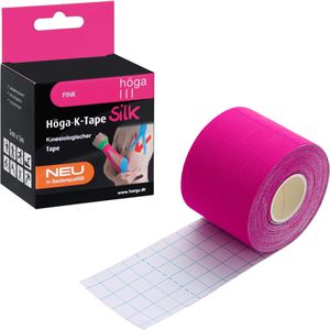 Höga Kinesio-Tape K-Tape Silk, pink, 5m x 5cm, wasserfest, elastisch