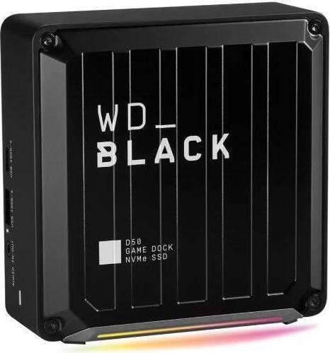 Western Digital D50, SSD-Gehäuse, 10 Gbit/s, USB Anschluss, Schwarz