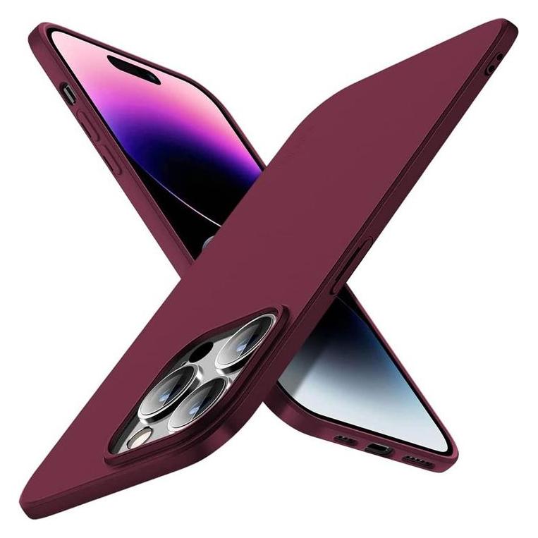 X-Level iPhone 16 Pro - Guardian TPU Backcase, Weinrot (Apple iPhone 16 Pro) (50031543)