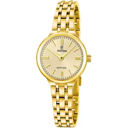 Festina F20745/2 Damenuhr Quarz Goldfarben