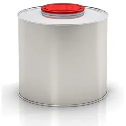 Rundflasche 500ml inkl. Verschluss 99/90 REL, blank UN