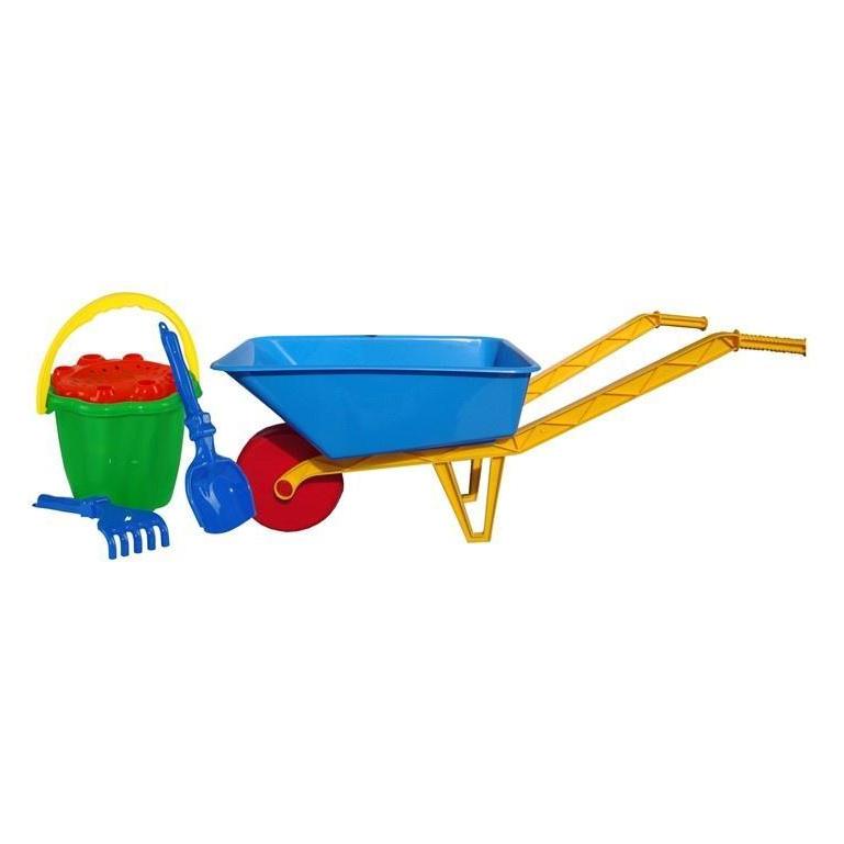 Baczek Toy Wheelbarrow With 5 Accessories (TDBA 0157)