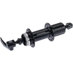 Shimano Hinterradnabe FH-QC400 36 Loch schwarz Schnellspanner 178 mm, 141 mm Einbaubrei
