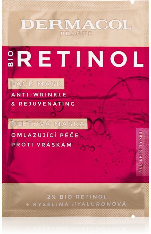 Dermacol Bio Retinol cream mask with anti-wrinkle effect 16 ml