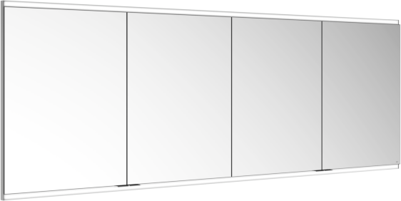 Keuco Royal Modular 2.0 Spiegelschrank 800410210100500 2100 x 700 x 160 mm, 2 Steckdosen, 2 Doppel-USB-Ladestellen, Wandeinbau, 4-türig
