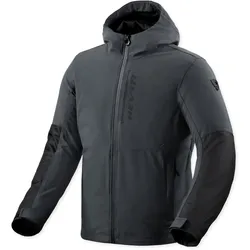 Revit Traffic 2 H2O, Textiljacke wasserdicht - Dunkelblau/Schwarz - L