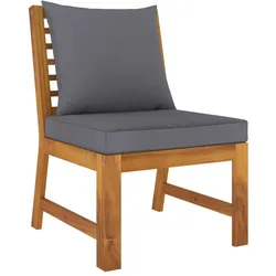 vidaXL, Gartenlounge, Caburon (Sofa-Mittelteil + Ecksofa + Couchtisch)