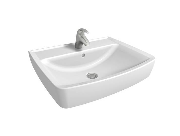 Rekord Lavabo suspendu 50x38cm, avec perçage et débordement (K91952000)