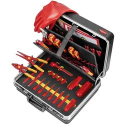 Knipex, Werkzeugkoffer, Werkzeugkoffer "Basic" E-Mobilität (34 Teile)