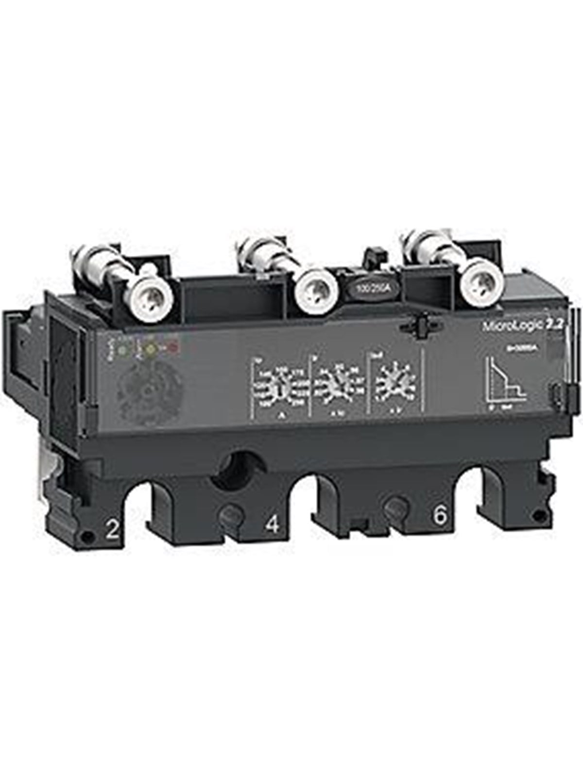 Schneider Electric Current relay MicroLogic 2.2 for ComPacT NSX 250 circuit breakers electronic rated current 250A 3 pole