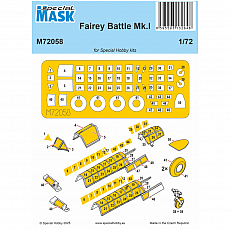 Special Hobby - Fairey Battle Mk.I MASK - 1:72 310333