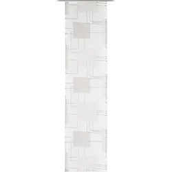 Flächenvorhang CARTOON silber (BH 60x245 cm) - silber - BH 60x245 cm