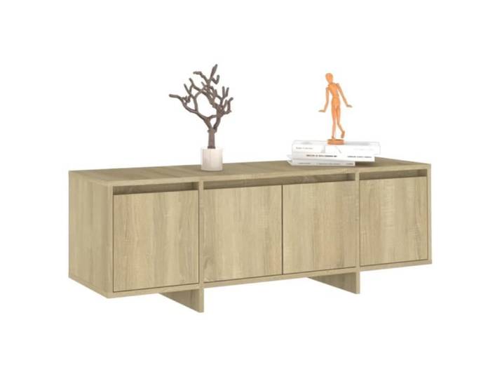 Meuble TV - JILL - Armoire TV - Chêne sonoma - 120x30x40 5 cm - Aggloméré