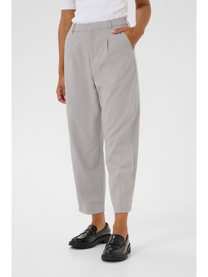 Kaffe Hose in Grau - 34