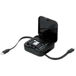 Set Ladekabel Schwarz