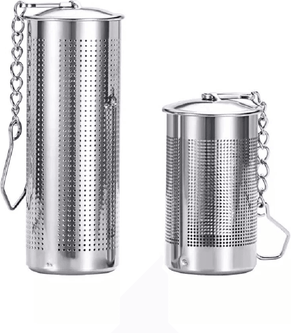 ilyeco Stainless Steel Tea Infuser Stainer, Fine Mesh Ball With Secure Chain Hook Stainless Steel Tea Infuser Stainer, Fine Mesh Ball With Secure Chain Hook