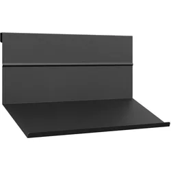 Hagor CON-Line Laptopholder optionale Laptophalterung für Medienstelen der CON-Line Serie, Notebook Ständer, Schwarz