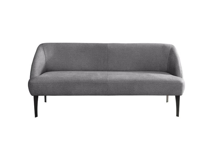 Moderano Sitzbank, Grau, Metall, 2-3-Sitzer, 177x85x72 cm, Stoffauswahl, in verschiedenen Größen erhältlich, Esszimmer, Bänke, Sitzbänke