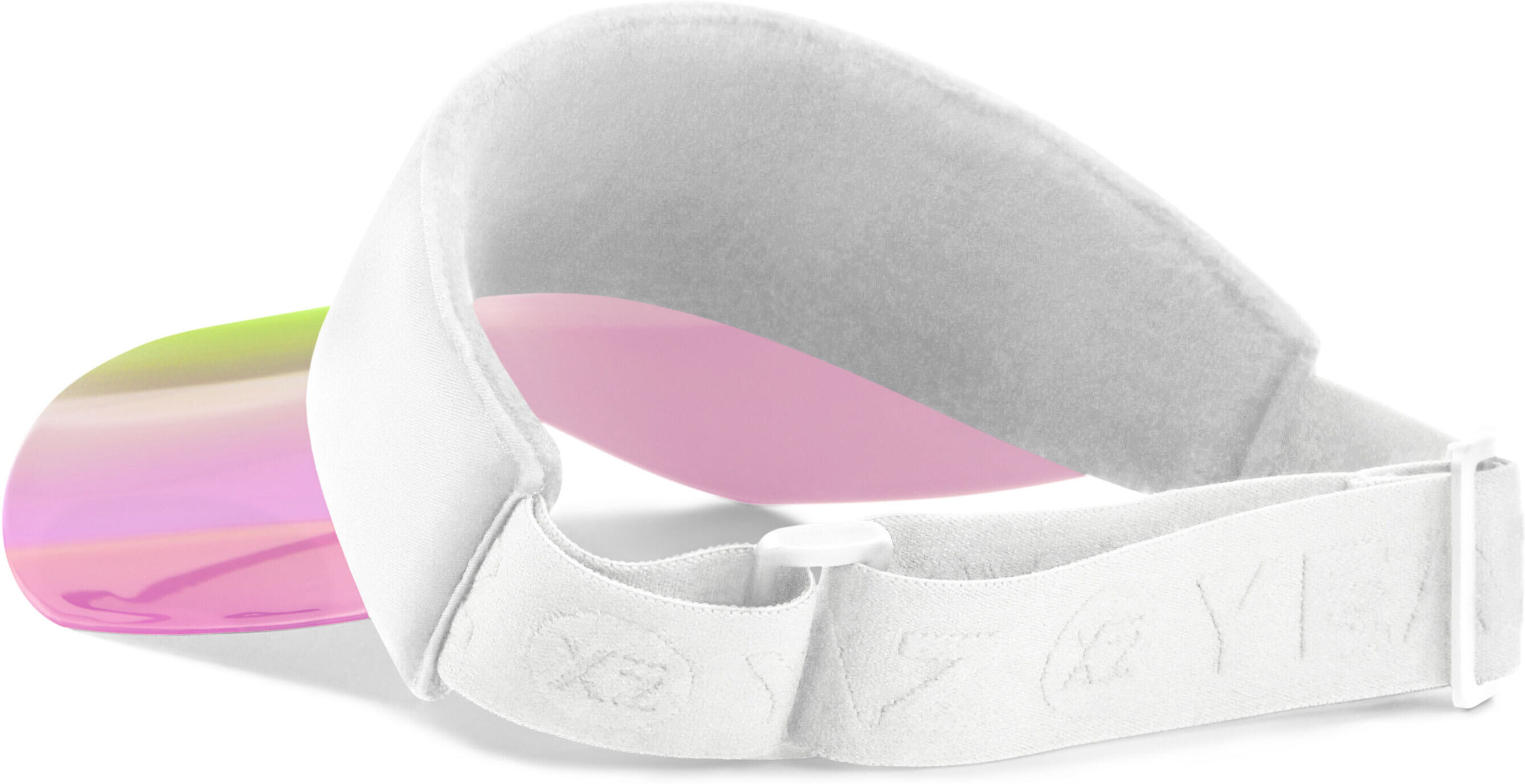 Visor YEAZ "Solar Visor ESCAPADE", Kinder, weiß, Obermaterial: 85% Nylon NY. 15% Elasthan EL., Caps Visor