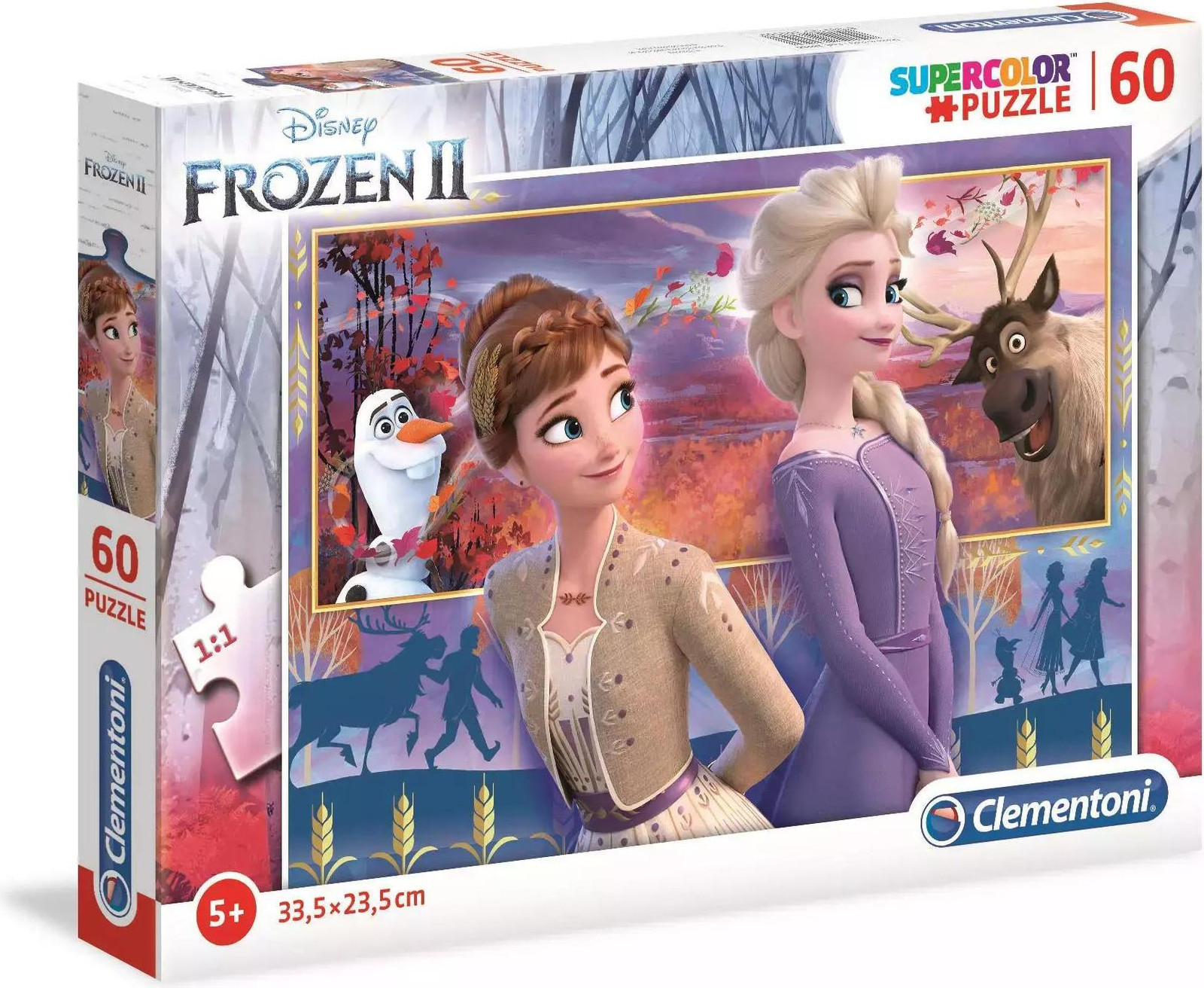 Clementoni Puzzel Frozen 2 60 stukken 26056