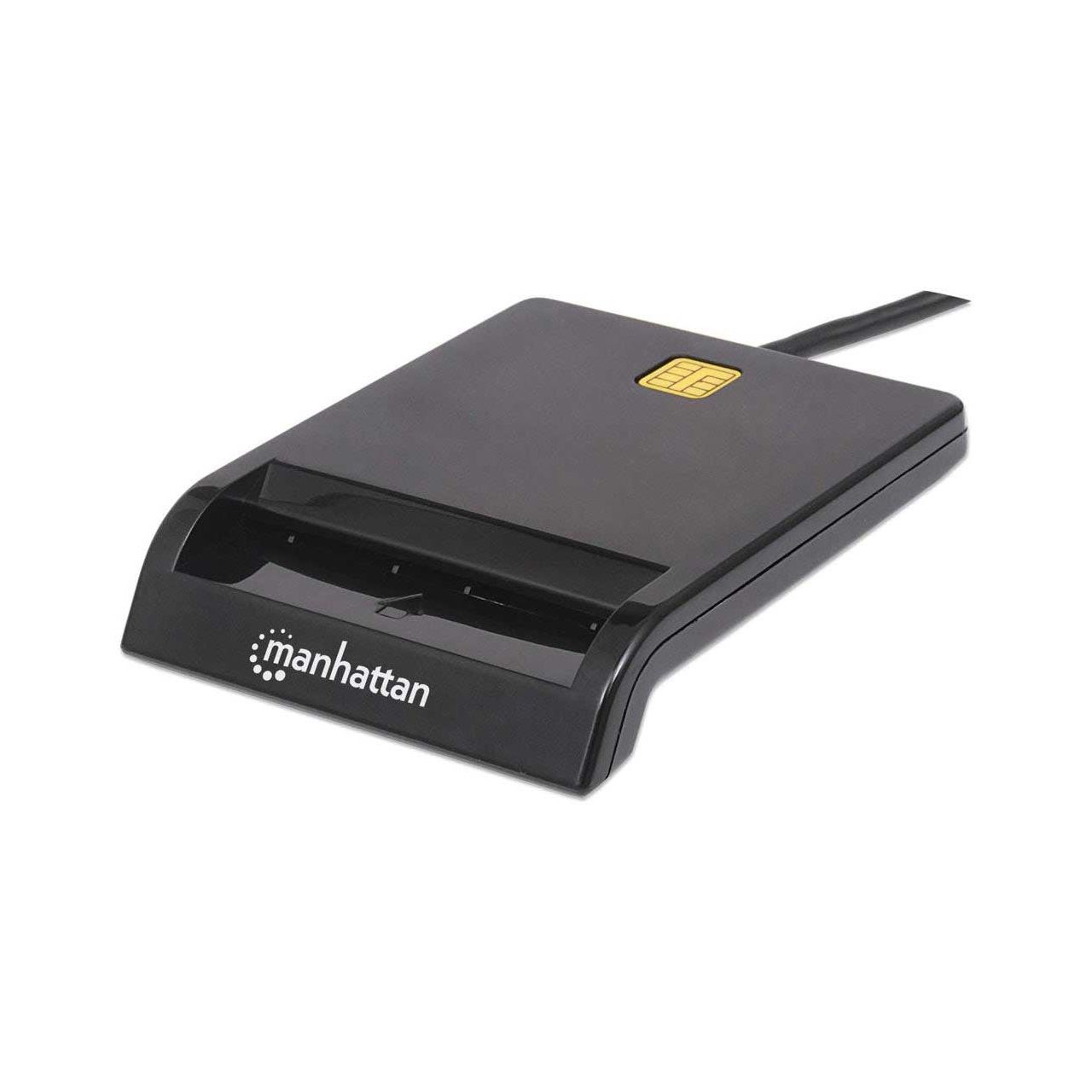Manhattan Smartcard-Lesegerät Chipkartenleser USB extern