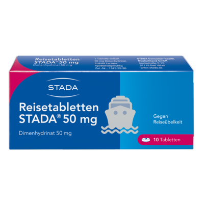 STADA Consumer Health Deutschland GmbH REISETABLETTEN STADA 50 mg 10 St 00749672