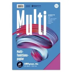 Kopierpapier, A4, 160g/m2, 25 Blatt, rosa