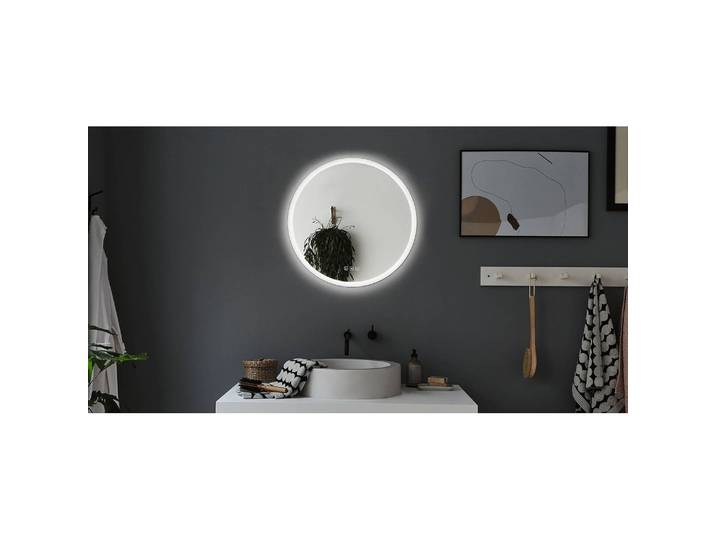 LED-Badleuchte Homespa Mirra 60 x 0 x 2cm Weiß Kunststoffart: Polyacryl Material: Metall, Kunststoff Metallart: Aluminium Oberfläche Metall: