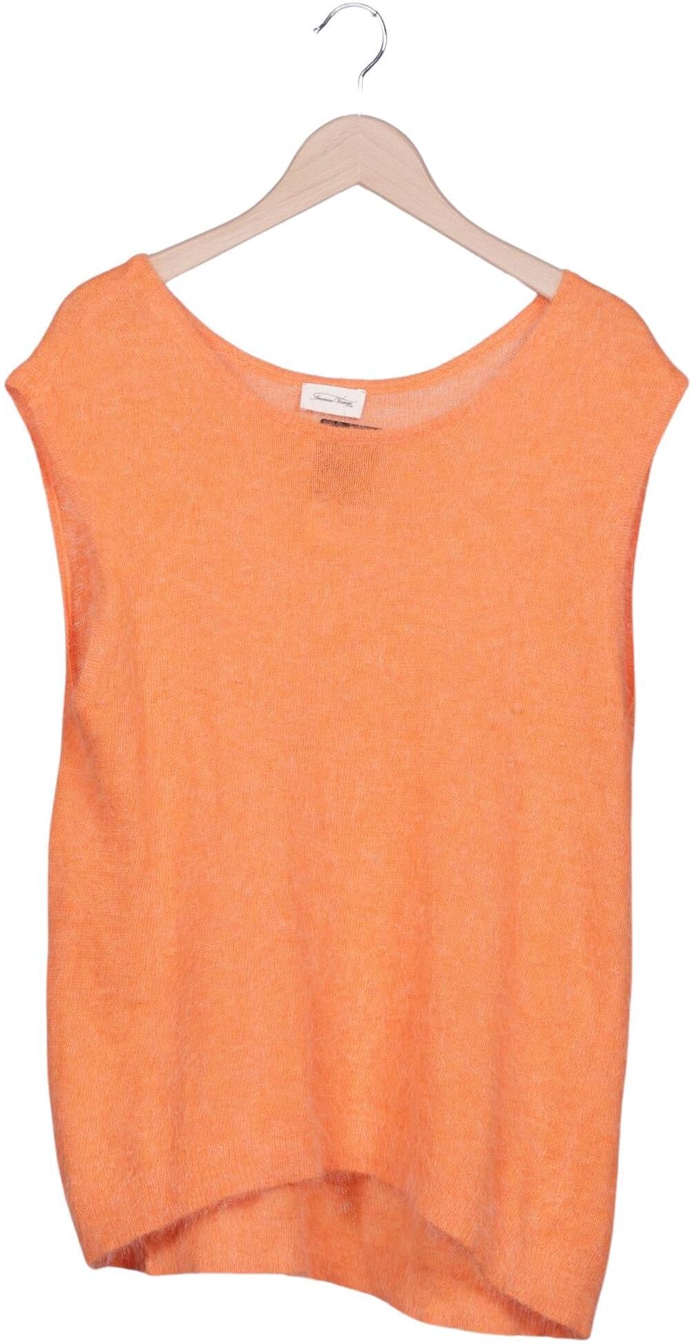 American Vintage Damen Pullover, Orange, Gr. Onesize, Angorawolle / Synthetik - Second Hand