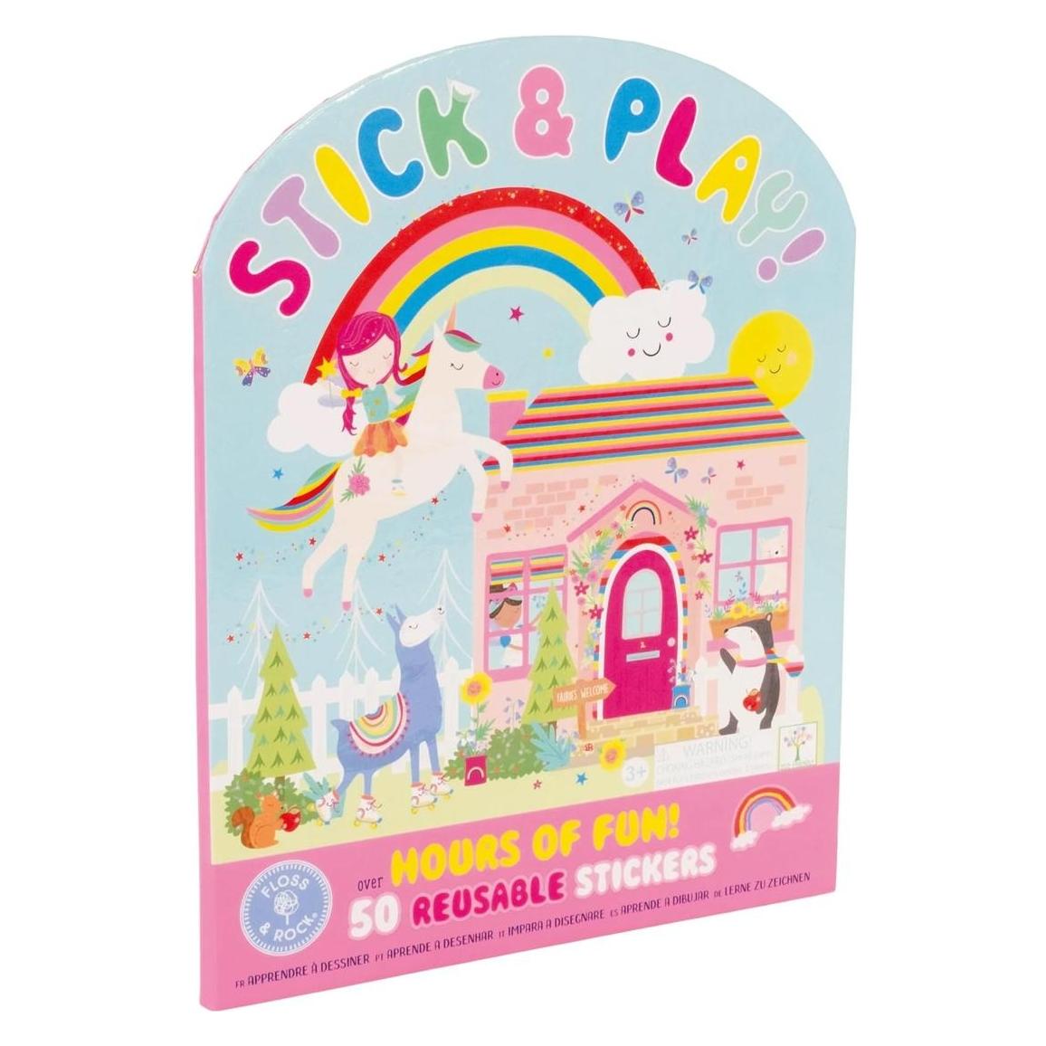 Floss & Rock tick & Play Rainbow Fairy - 48P6036 (50 Sticker) (48P6036)