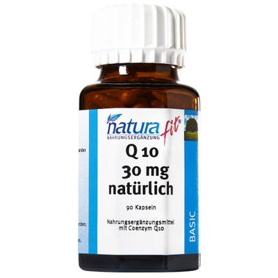 Naturafit Q10 30 mg Kapseln 90 St