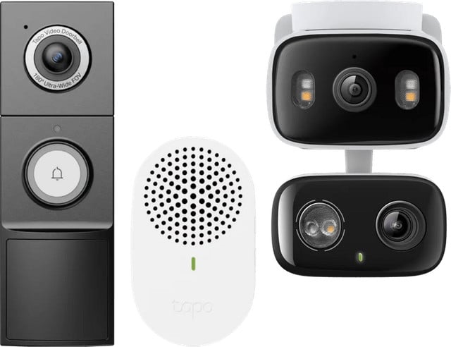 TP-Link Tapo C246D + D235 Smart Deurbel met Batterij en Bedrade Aansluiting