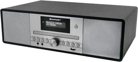 soundmaster DAB980SW HiFi-Anlage schwarz